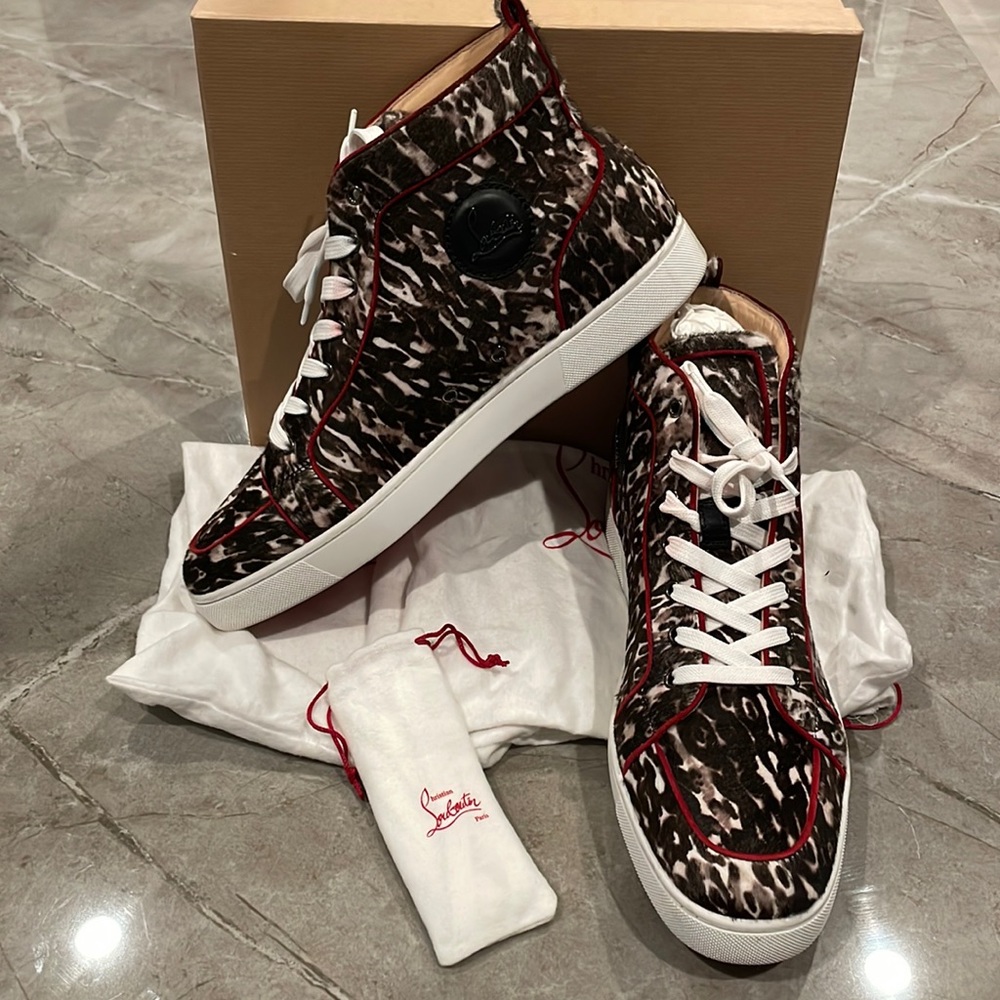 CHRISTIAN LOUBOUTIN RANTUS ORLATO PONY LUXOR SNEAKER